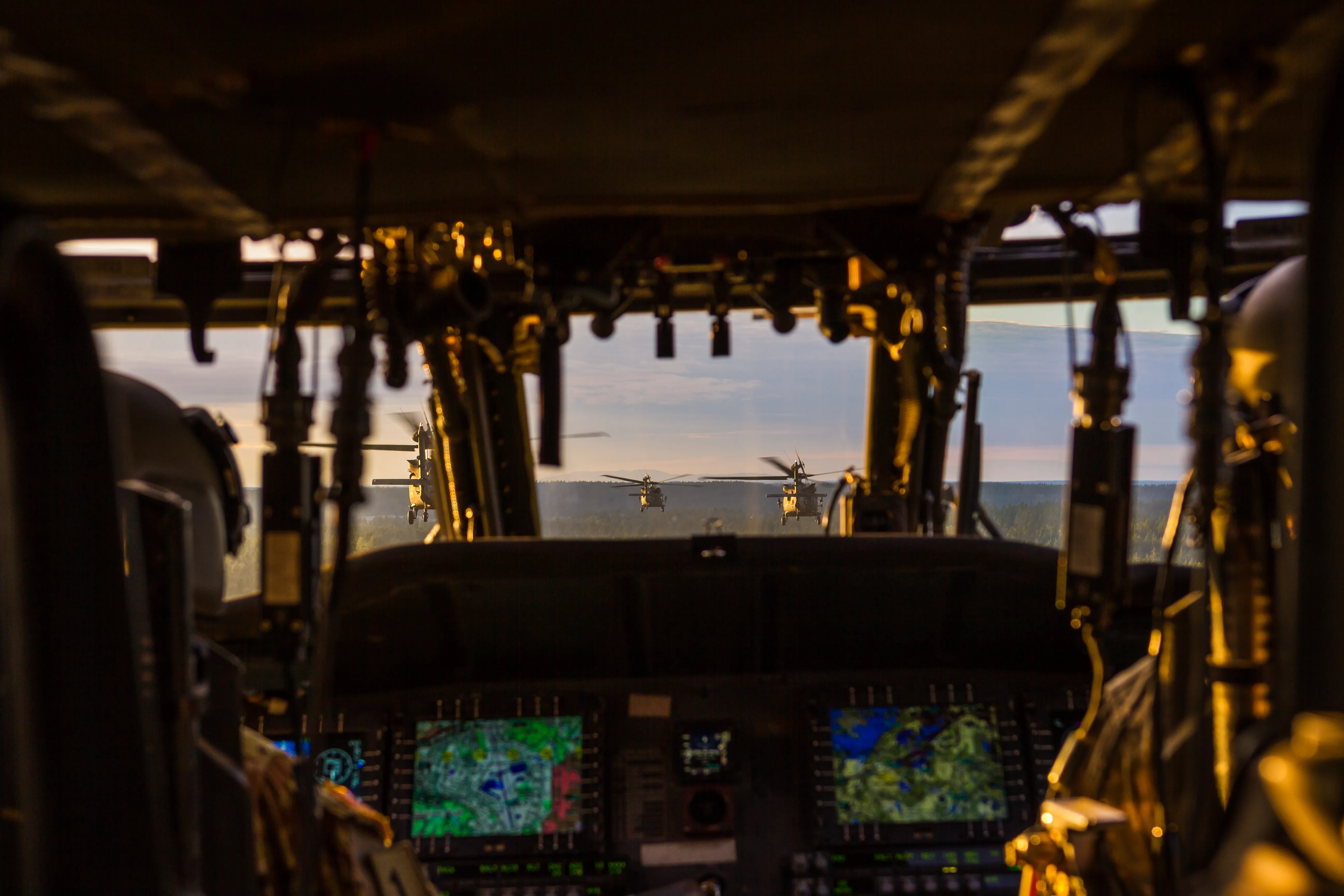 Aircrew during qualification testing