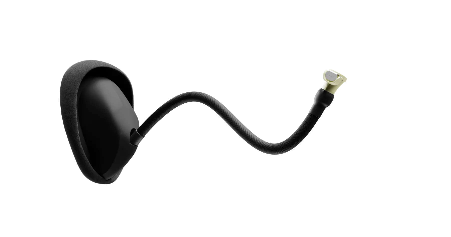 AIRUS male interface cup with quick-disconnect tubing