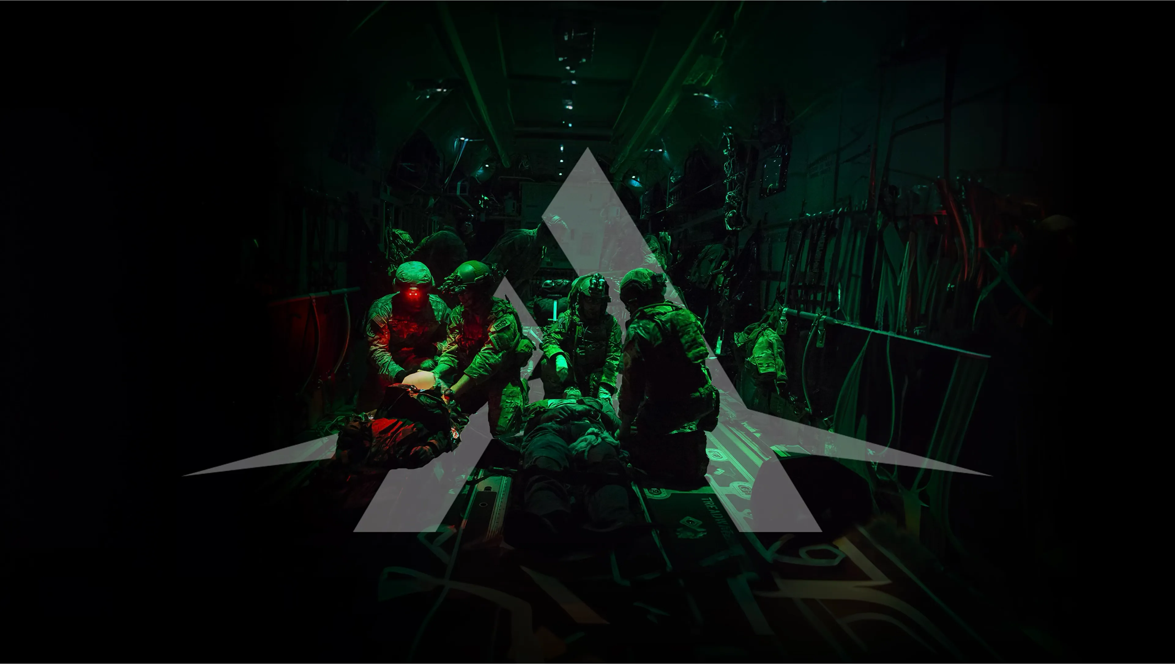 Casualty care under night vision, the mission environment AIRION builds equipment for